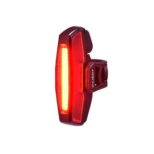 D-Light CG-420R1 Rechargeable Bicycle Rear Light (50 Lumens)