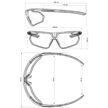 Salice Model 018RW Sports Sunglasses